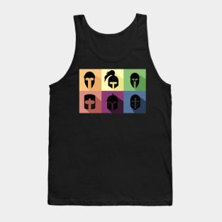 Knight Helmet Tank Top